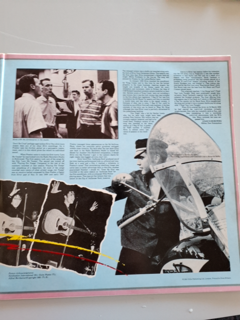 LP Elvis Presley The history of rock volumen one